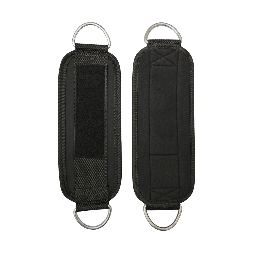 Weightlifting Ankle Straps by TETRASEVEN D Ring Cable Attachment for Leg Workout