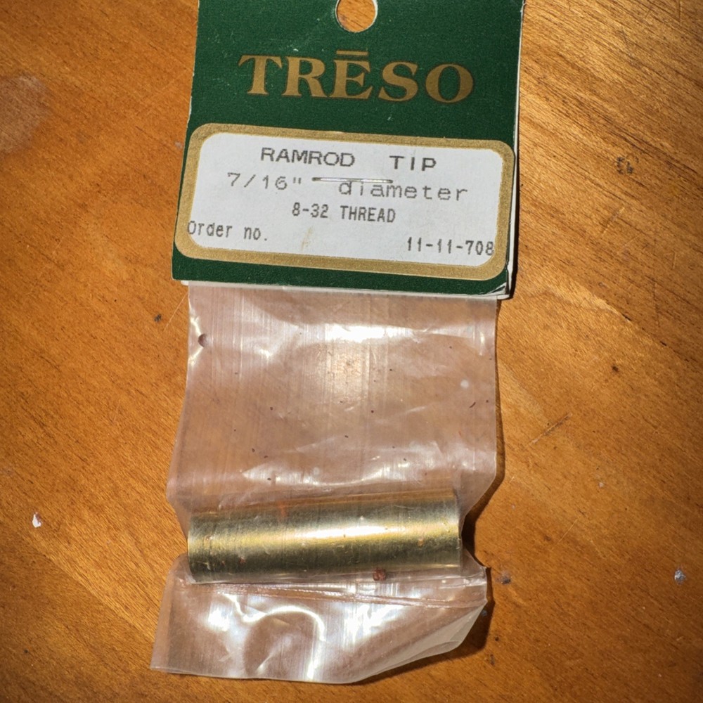 Treso RAMROD TIP - 7/16" Diameter 8-32 Thread Adapter - # 11-11-710