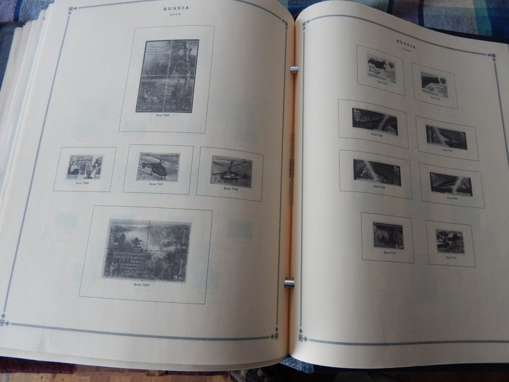 Scott Russia International Stamp Album 1865-2013