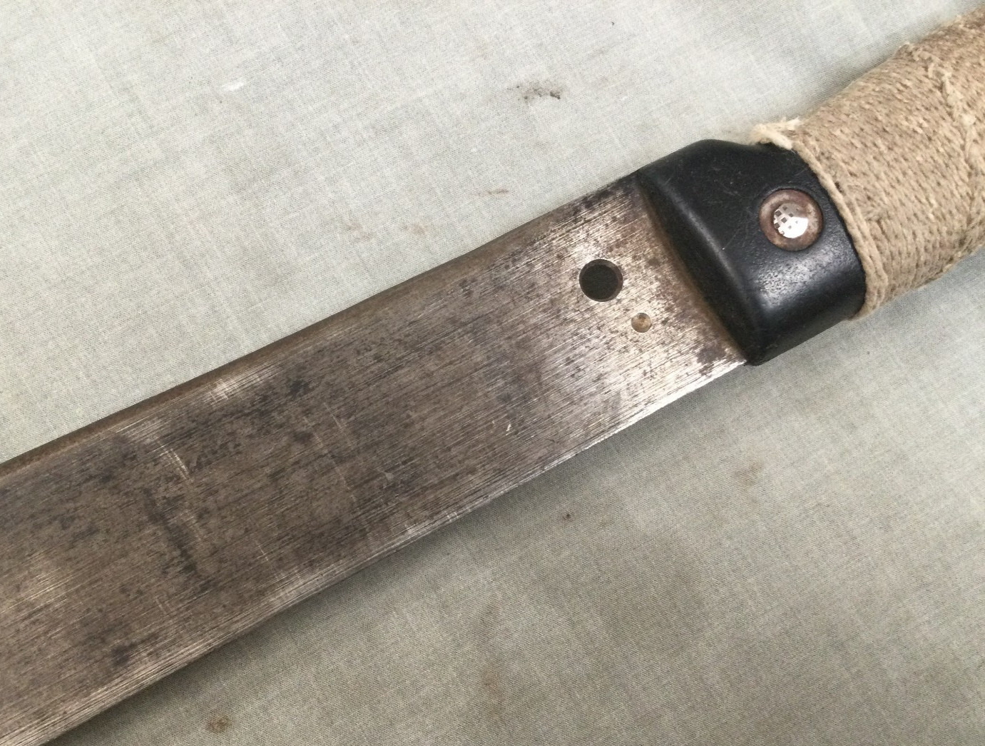 Vintage Machete Martindale 460 MADE IN ENGLAND - 21.5" Blade - Leather Sheath