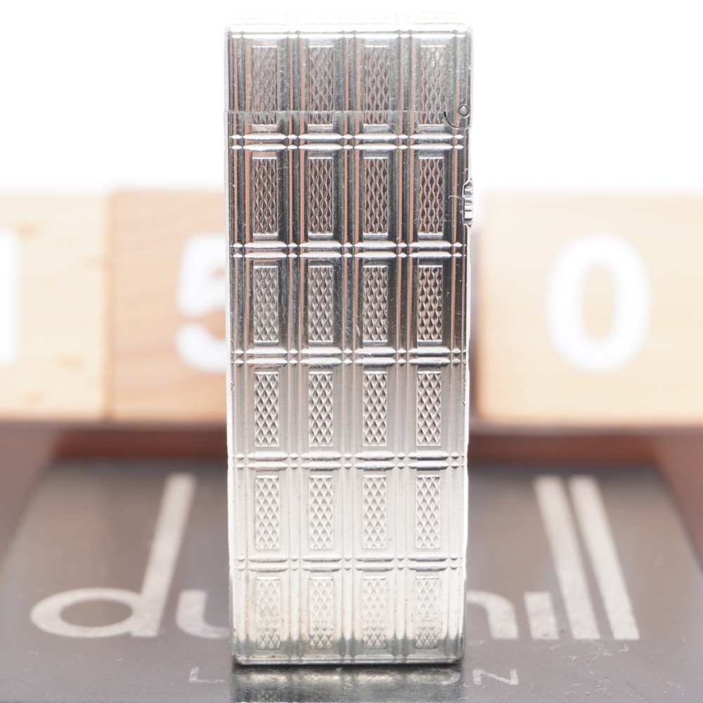 Dunhill Lighter Architectural Grille Pattern _Ultrasonically Cleaned_Working