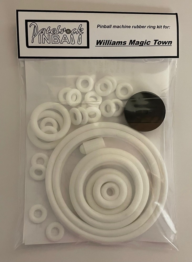 1967 Williams Magic Town Pinball Machine Rubber Ring Kit