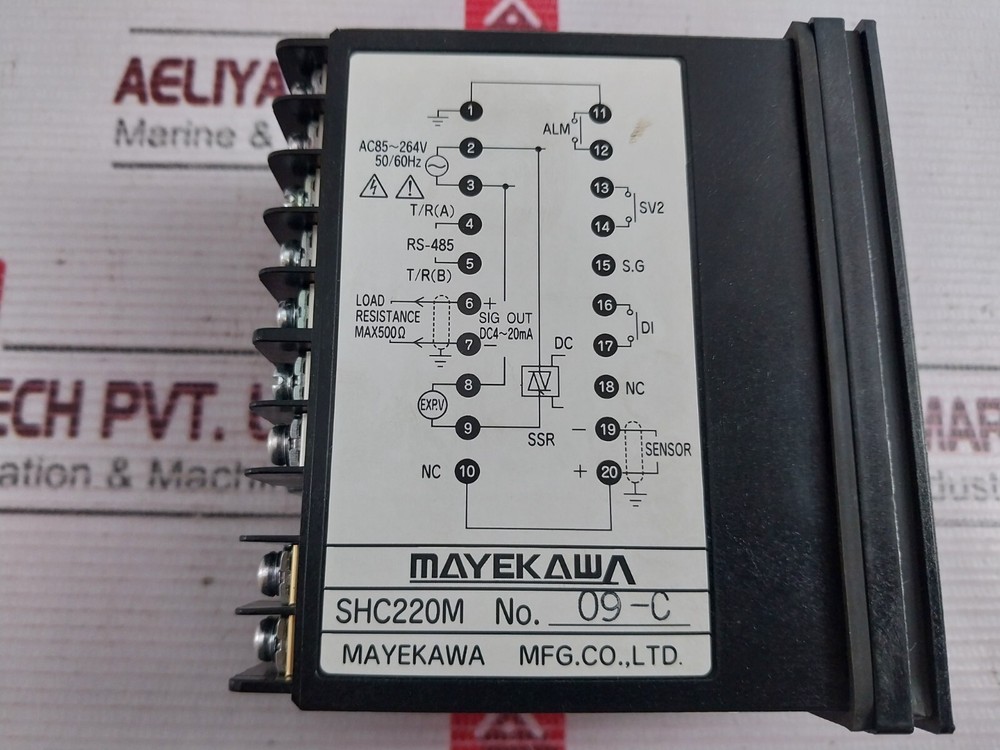 Mayekawa SHC220M Digital Temperature Controller AC85~264V 50/60Hz