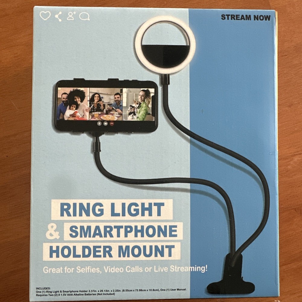 Ring Light & Smartphone Mount