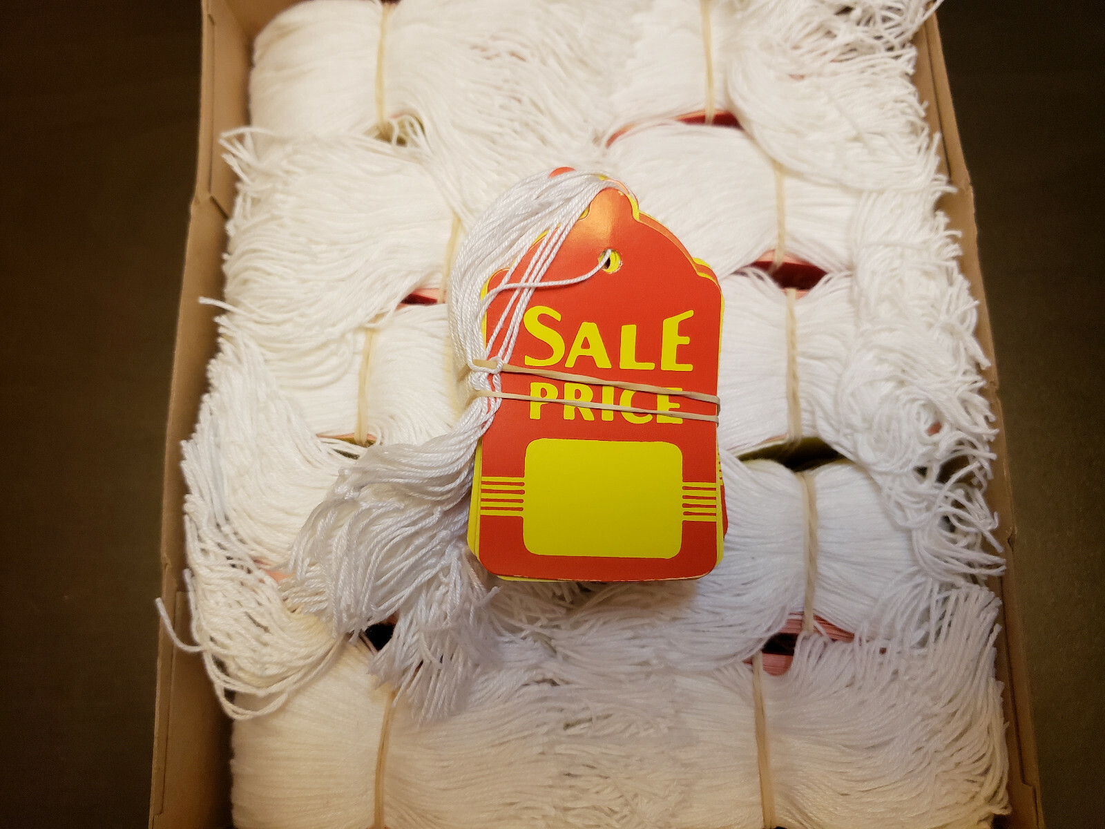 1000 Sale Price Red Yellow Tags With String Large Merchandise Garment Coupon