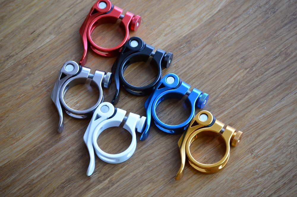 --- Modifiedcomponents KC89 Seat Post CLAMP Size: 34.9 mm --- Quick Release--*