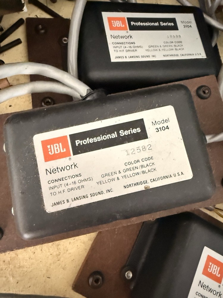 JBL 3104 Crossover Network From 4602A Cabaret Speakers
