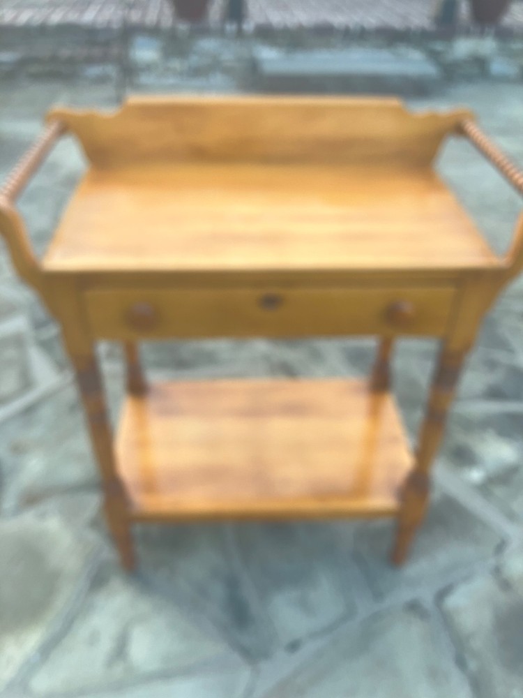 Maple Vintage Open Wash Stand