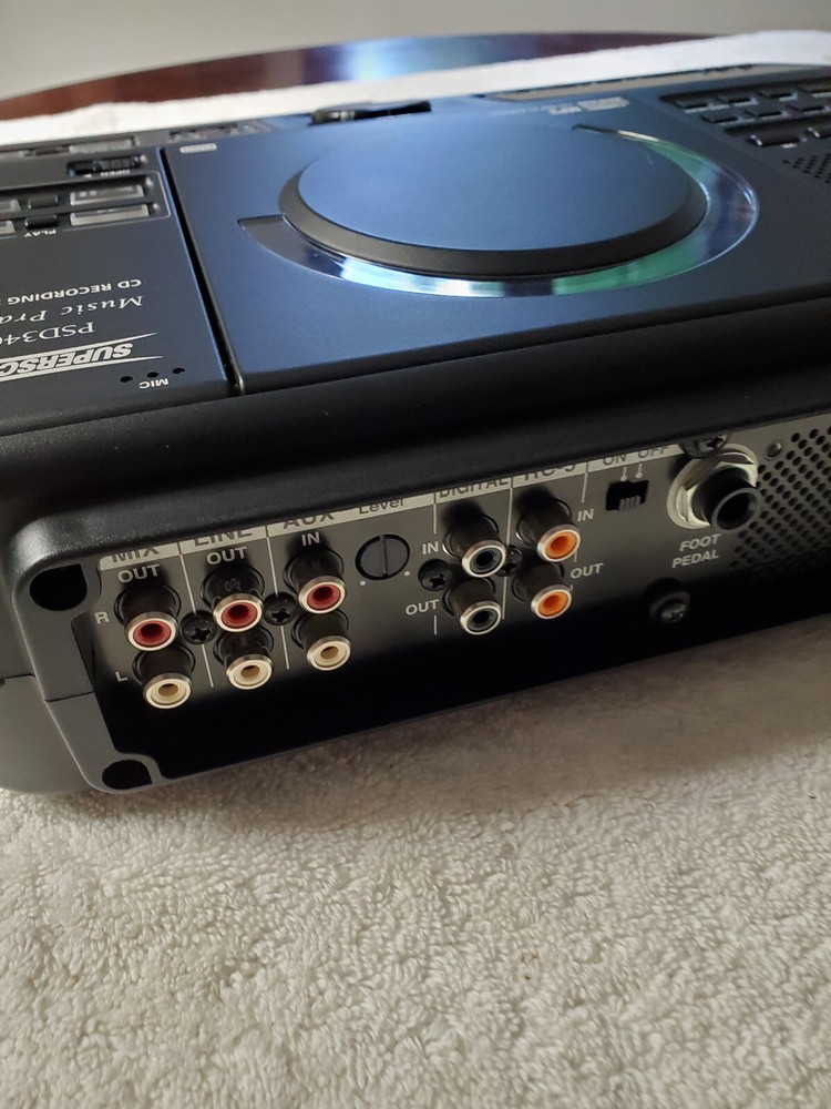 Mint Refurbished Superscope PSD340 Music Practice CD & CDR Music Practice System