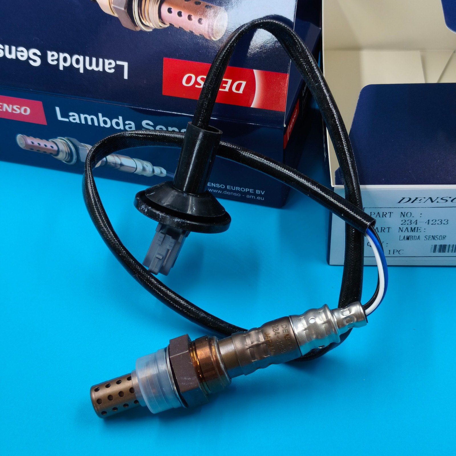 Denso 234-4233 Downstream Oxygen Sensor For Toyota Corolla 2003-2008 1.8L-L4