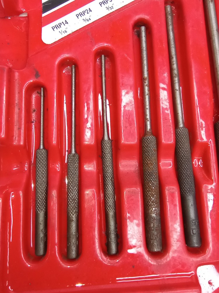 Matco Tools SPRP9T 9pc Roll Pin Punch Set