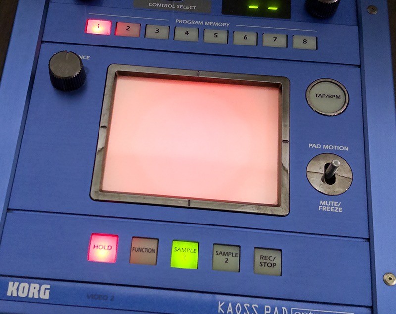 Korg Kaoss Pad Entrancer KPE‑1 Dynamic Effect & Video Sampler Touchpad Used
