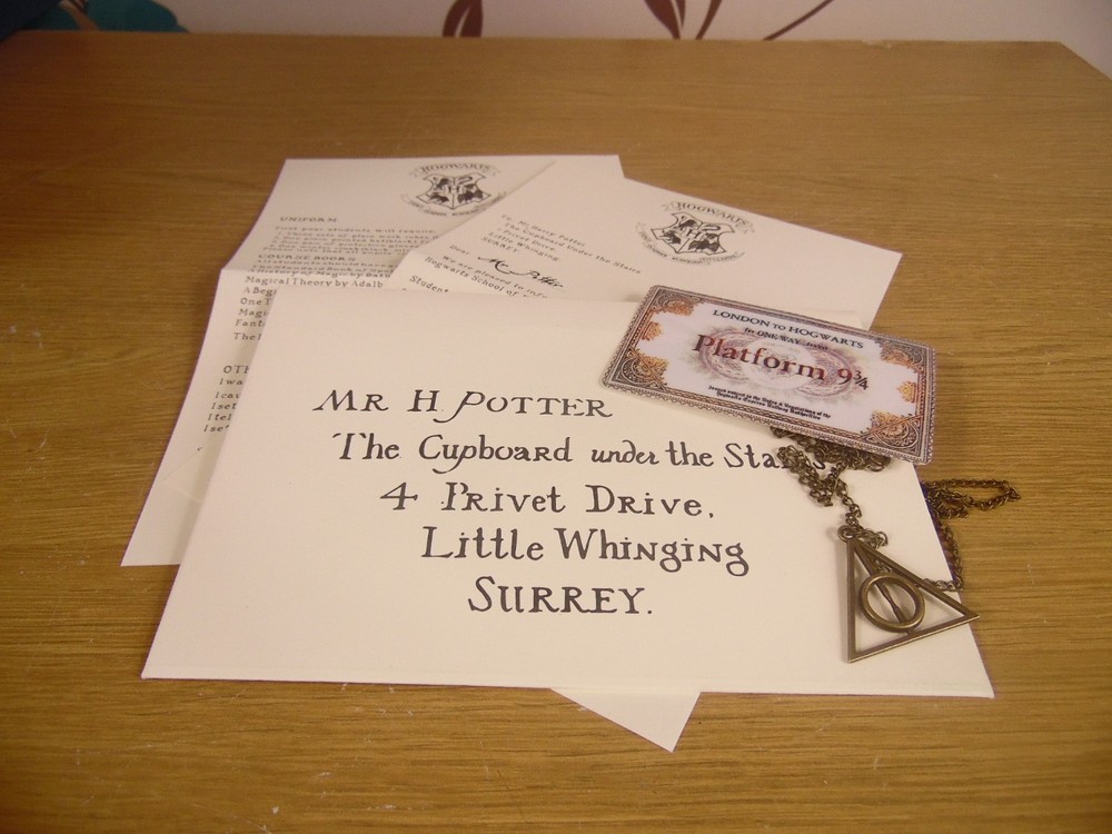 ✨Harry Potter Inspired Hogwarts Acceptance letter. Bundle.✨️