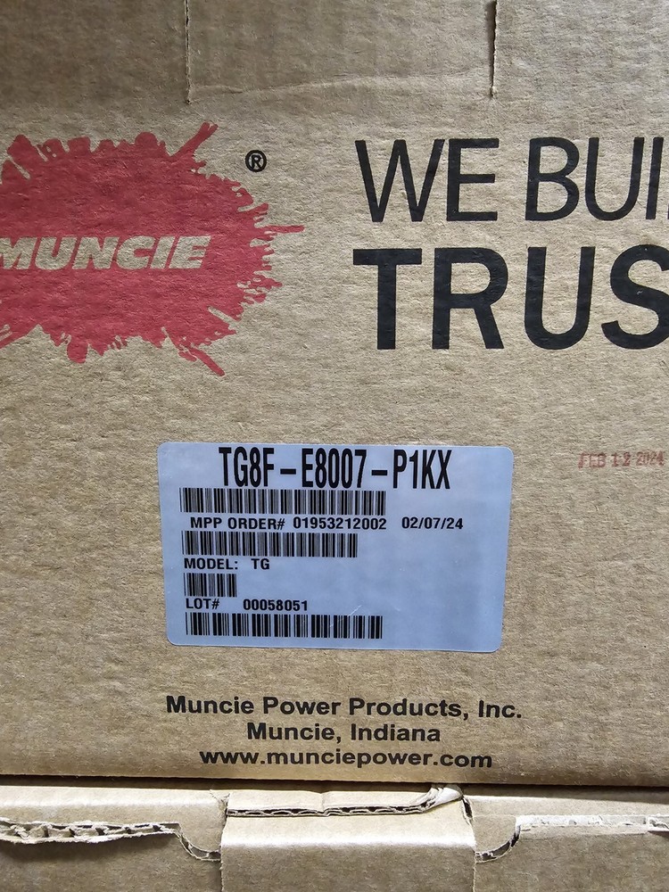 Muncie Power Take Off  #TG8F-E8007-P1KX