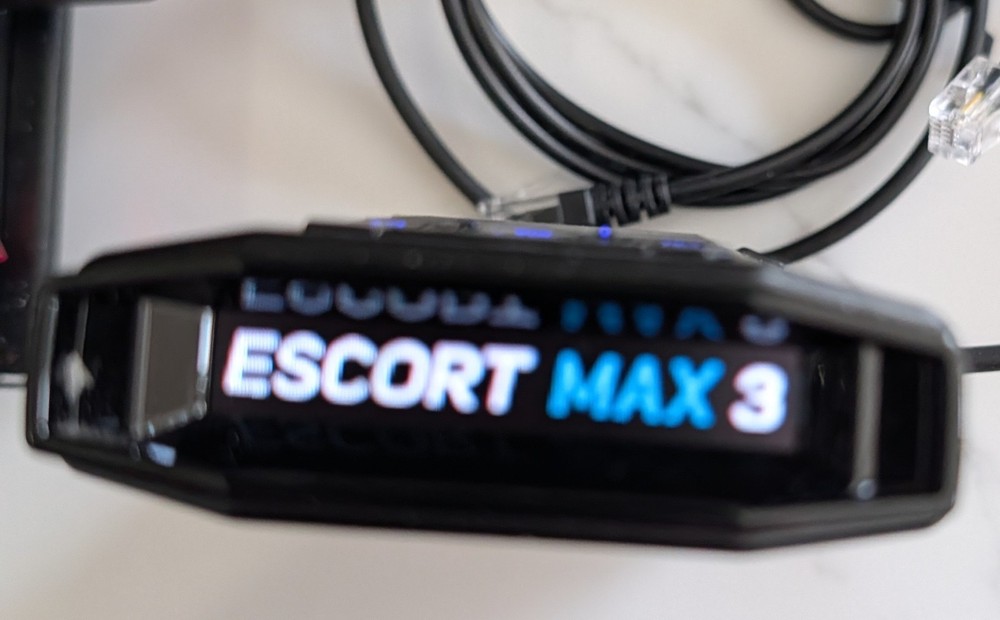 ESCORT MAX 3 Laser Radar Detector Bluetooth Gps Auto Learning