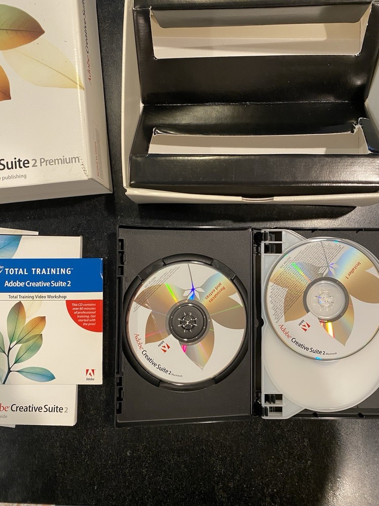 Adobe Creative Suite 2 Premium Education for Mac - Complete 6 Disc Set