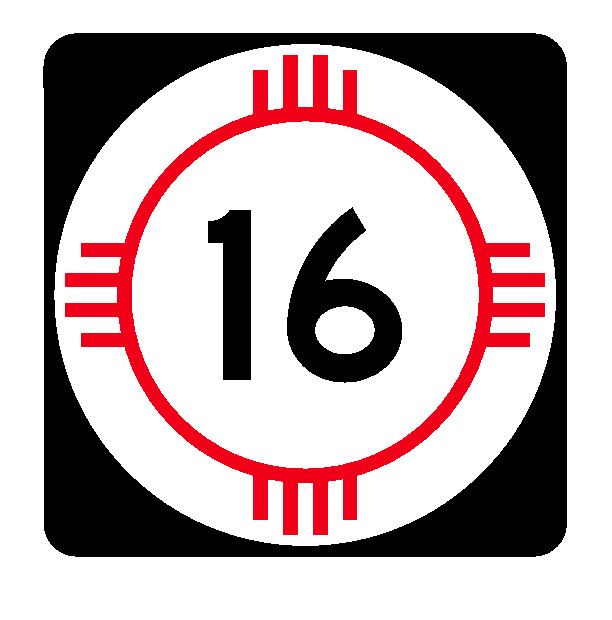 New Mexico State Road 16 Sticker Decal
