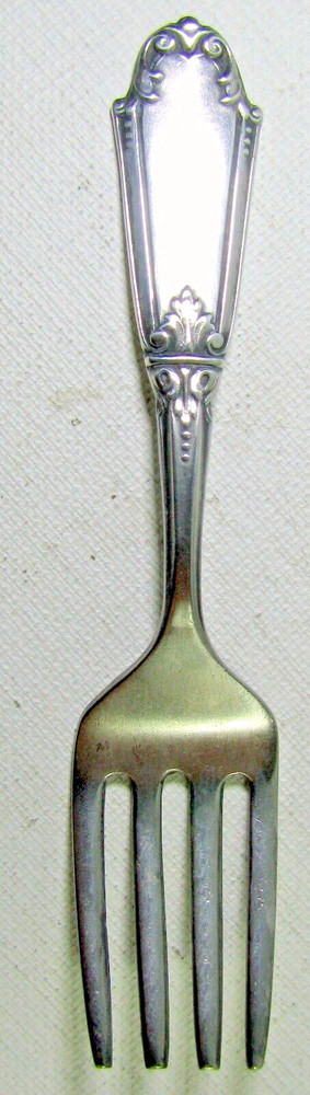 Antique WebsterSilversmiths Sterling Silver Baby Fork No Monograms