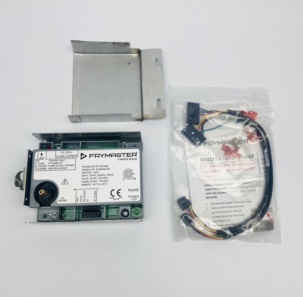 8263446 Frymaster Kit, Fenwal Mod Lov Service