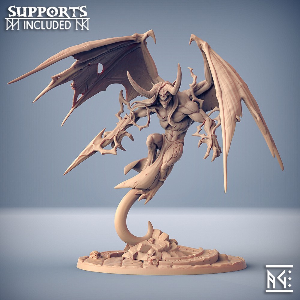 Azrath Demon Miniature | D&D DnD |