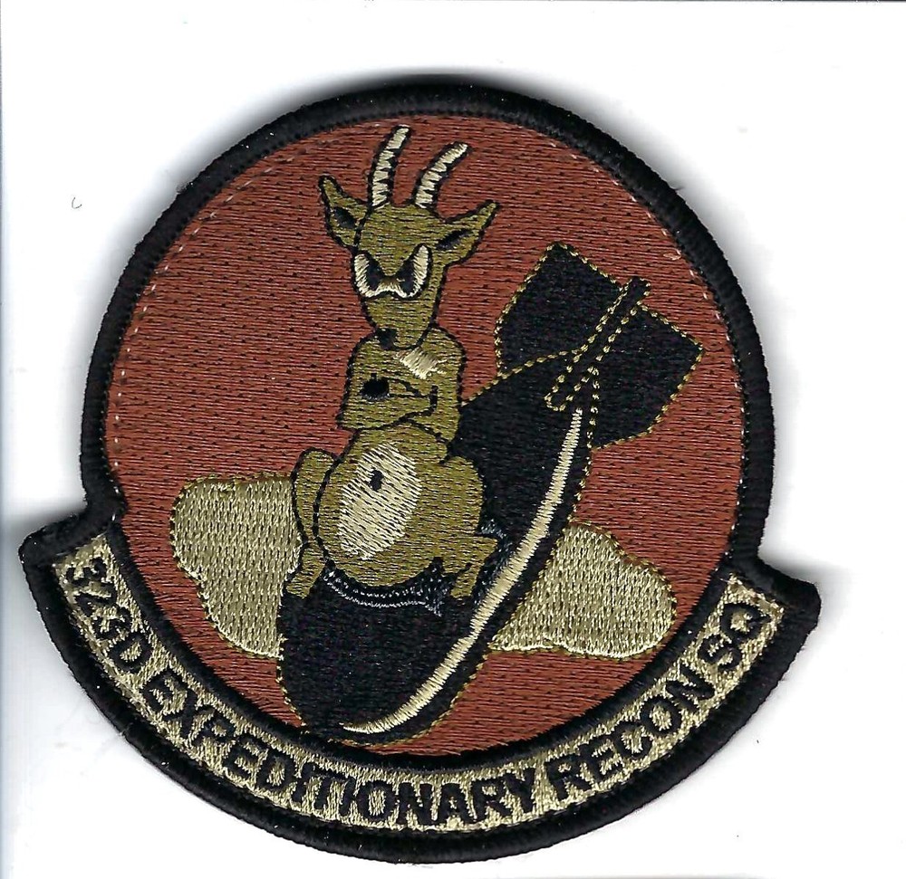 PATCH USAF 323D EXPEDITIONARY RECON SQ       DB-14