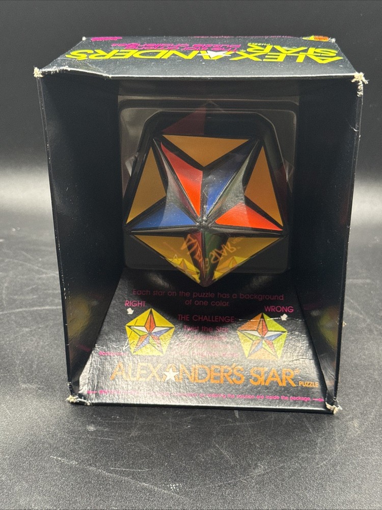 1982 Alexander’s Star Puzzle Ideal Rubik’s Cube
