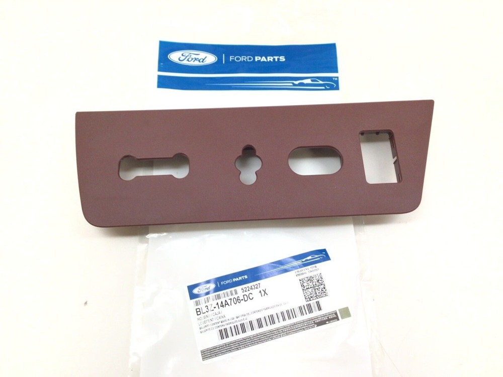 2013-2014 Ford F-150 front LH driver seat adjuster Switch Housing adobe new OEM