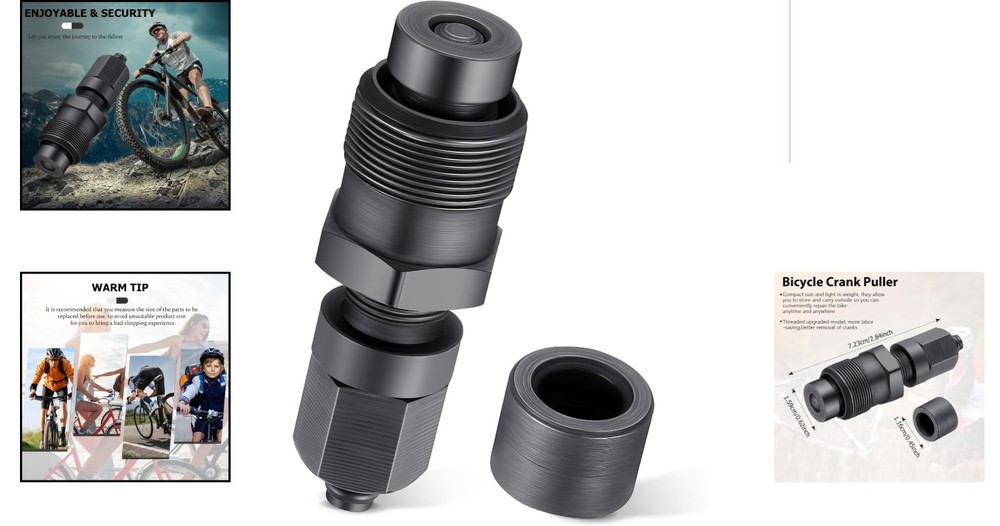Versatile Crank Puller Tool for All Bicycle Types - Quality Construction