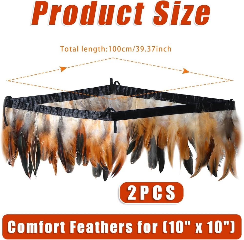 Chick Comfort Feathers for Brooder Heating Plate & Warming Solutions