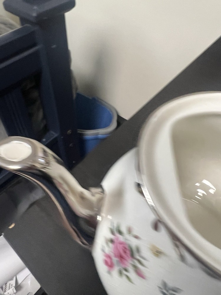 Silver Wedding 25 Years Anniversary Tea Pot