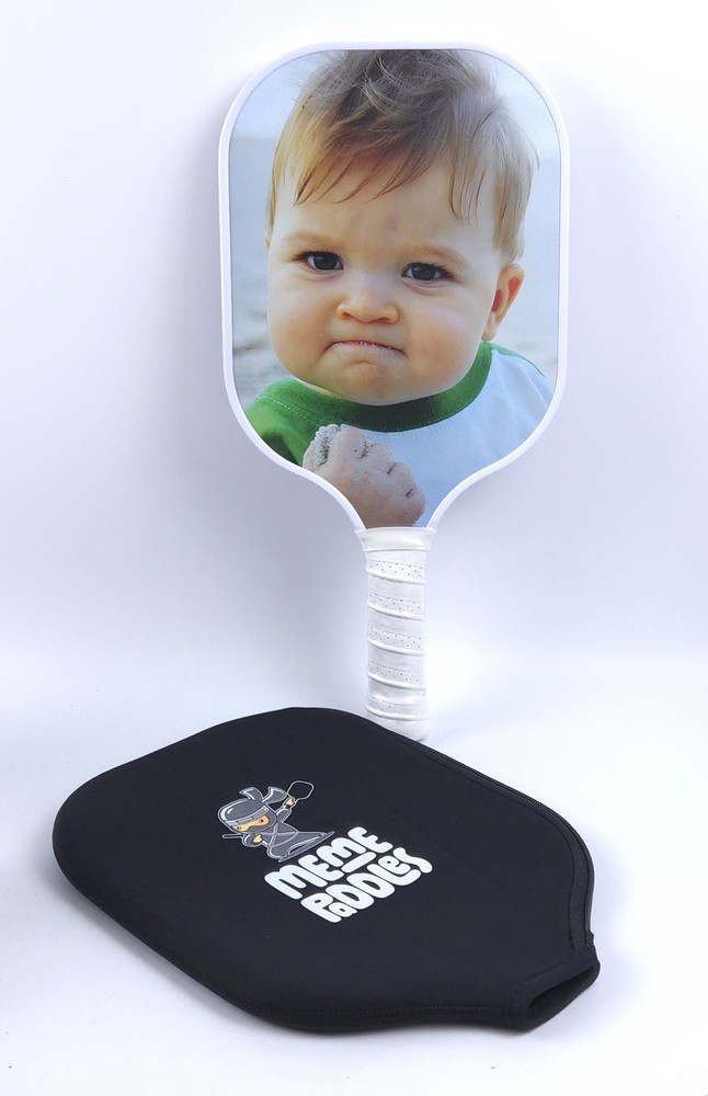 Meme Pickleball Paddle With Cover