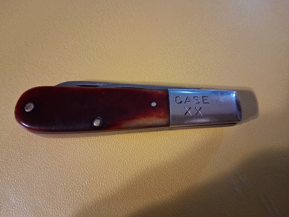 Case XX Red Bone Handle Barlow 1940-1964