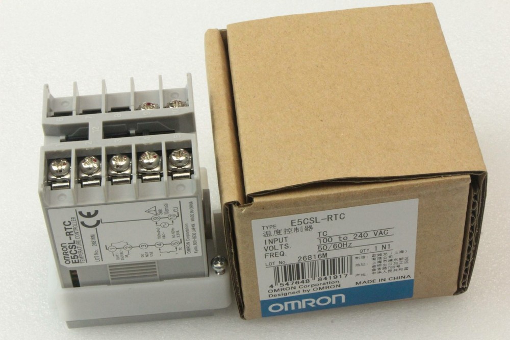 NEW 1PCS Omron Temperature Controller E5CSL-RTC E5CSLRTC 100-240V