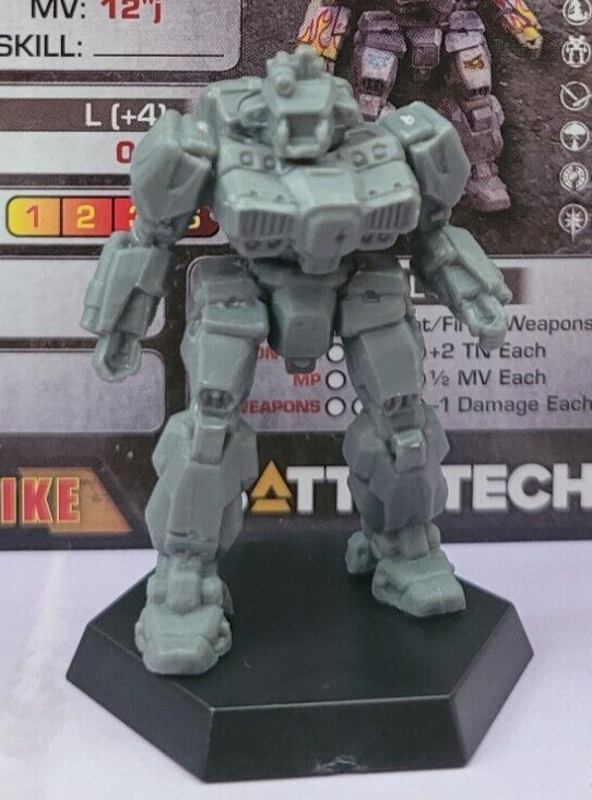 Battletech Shadow Hawk IIC Mech Clan Cavalry Star Miniature