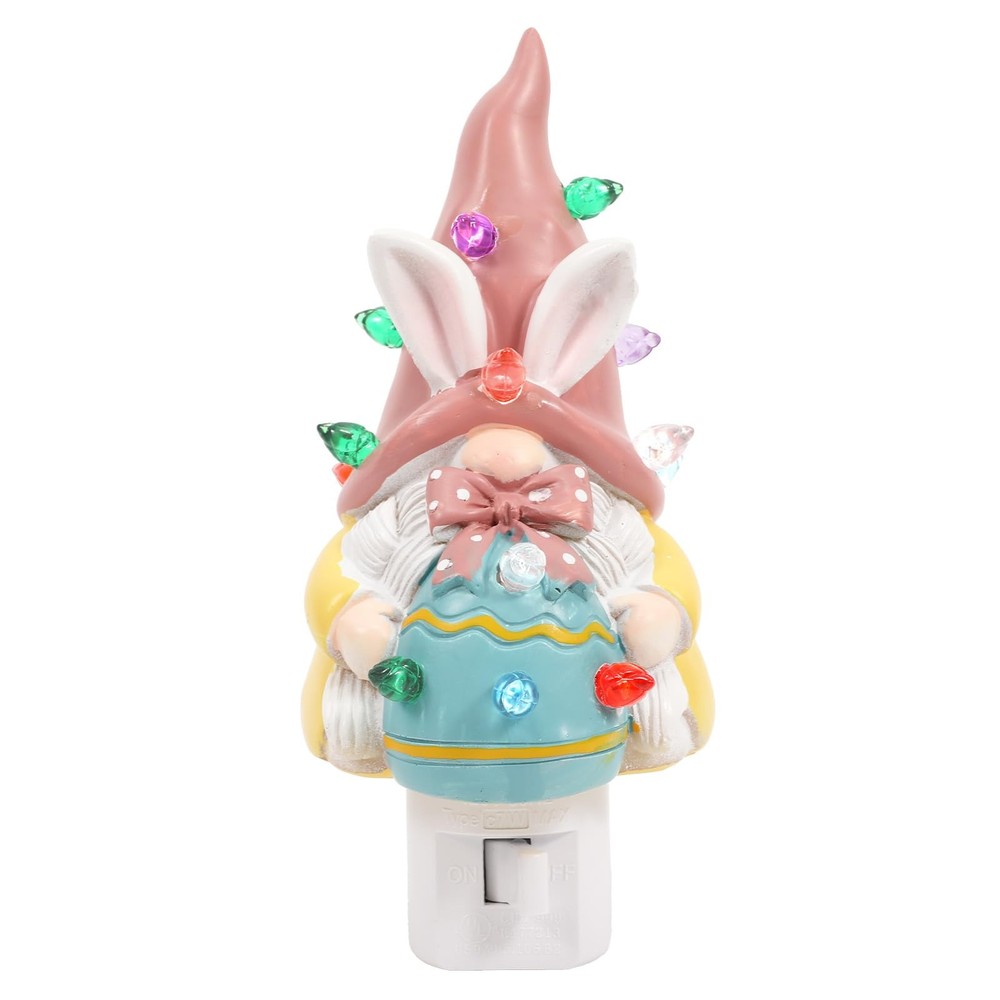 Easter Campfire Flickering Nightlight, Easter Night Light Plug Into Wall with...