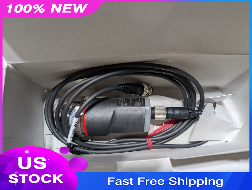 Keyence FR-S01 Radar Level Sensor Short Range Display Integrated W/ Cable