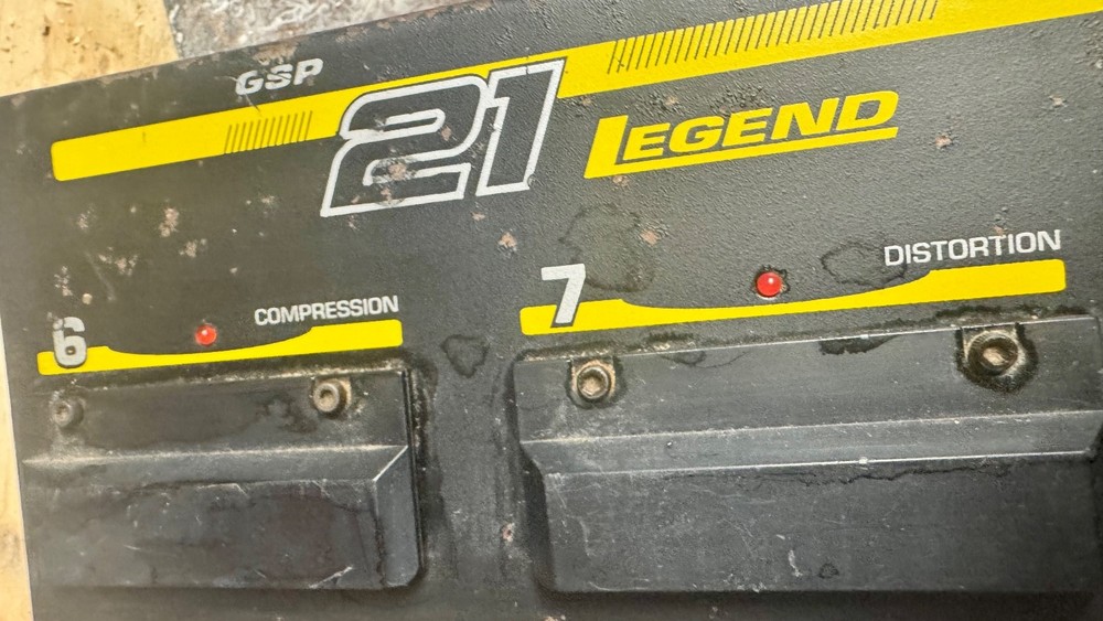 Digitech GSP 21 Legend Floor Switch/Footswitch only. AS IS untested.