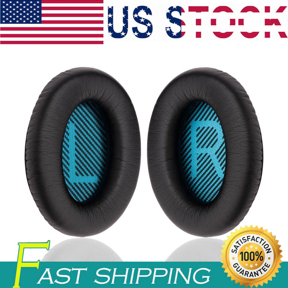 Ear Pad Cushion Replacement For Bose QC 2 Black!