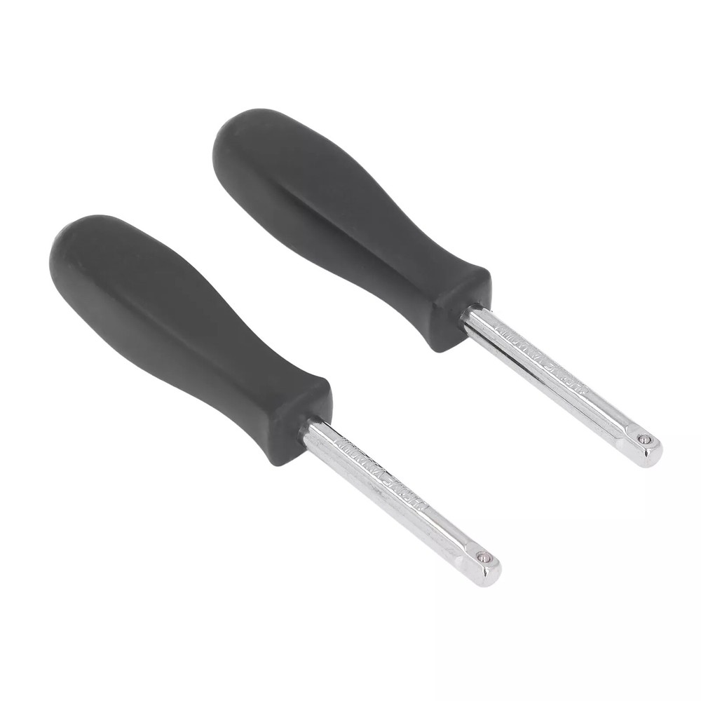 2 Pack 6 inch Long 1/4" Drive Spinner Screwdriver Handle Socket Nut Driver Tool