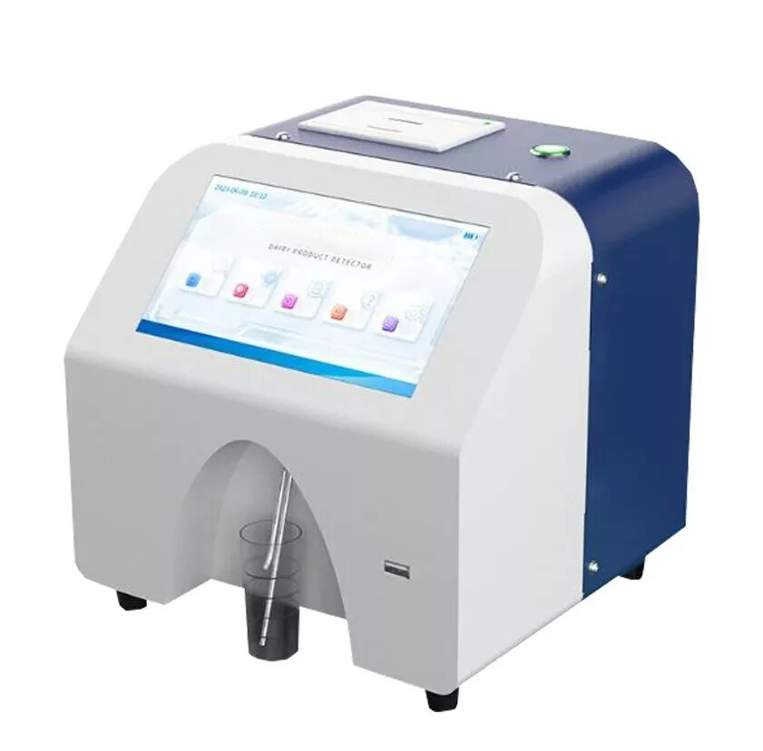 Milk Analysis Device with Built-in Printer 7-inch Touch Screen 11 Test Items