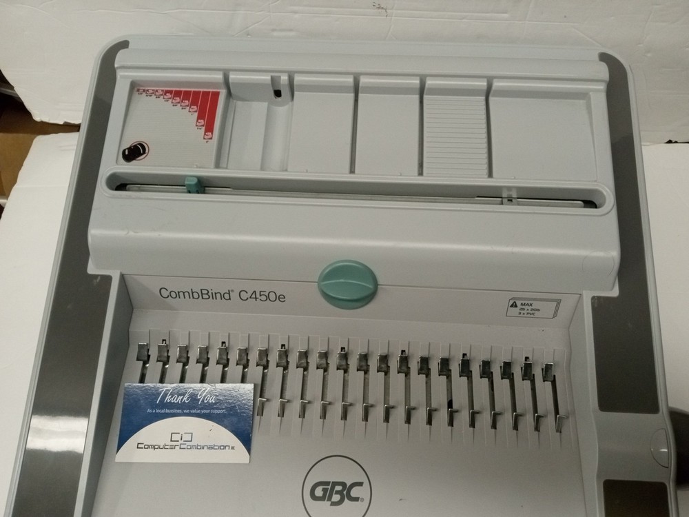 GBC CombBind C450e Electric Punch Binding System