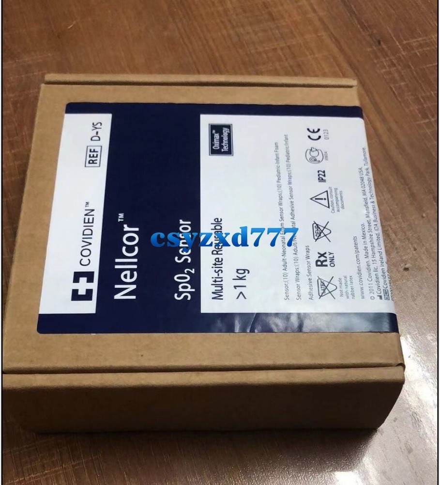 5pcs/lot D-YS Oximax SpO2 Sensor Durasensor 9pin 1m With Box