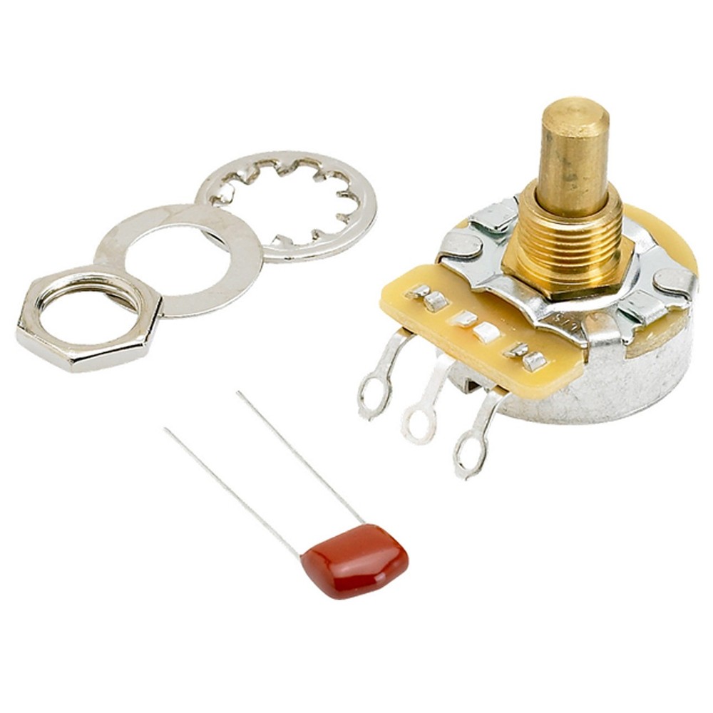 Fender 250K No Load Solid Shaft Potentiometer for Volume or Tone