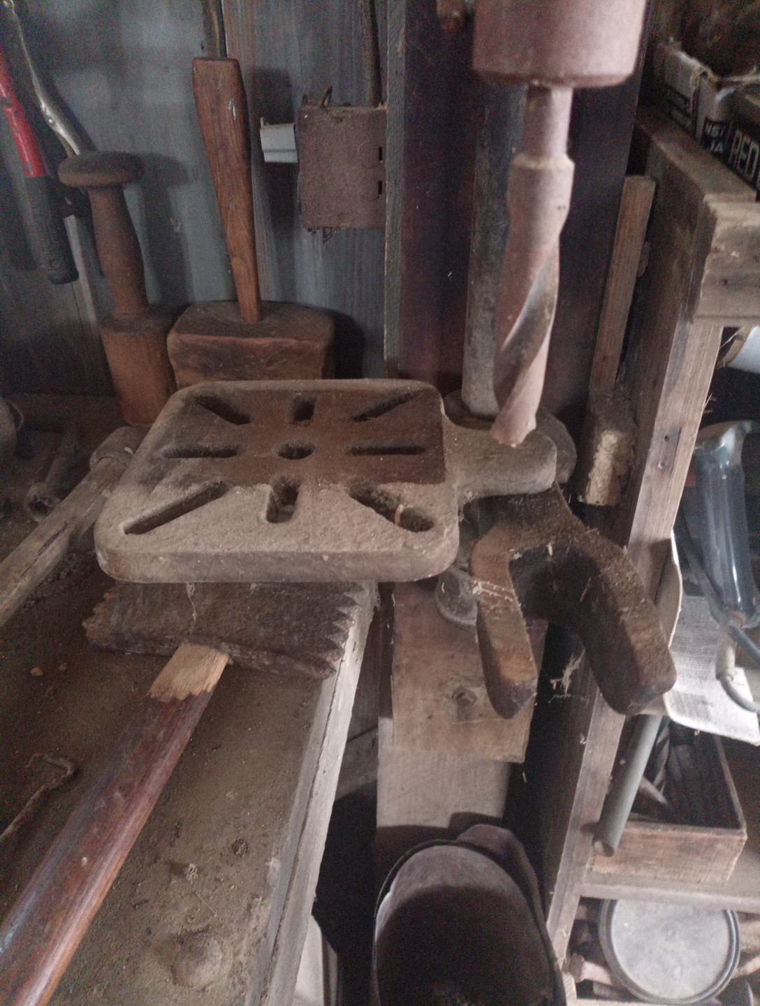 Vintage ACME Blacksmith Post Drill Ready To Work In Your Fabrication Shop