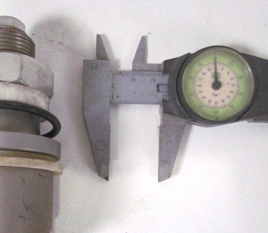 (Two) 1 Inch Base-Plate High-Current Electrical High Vacuum Feedthrough