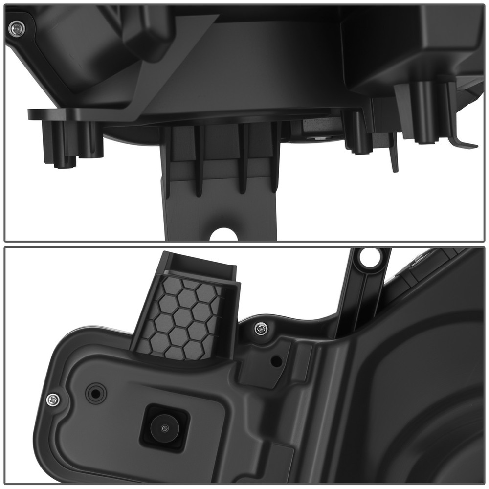 Black Start-up Sequential Switchback Full LED Headlights for 21-26 Ford Bronco