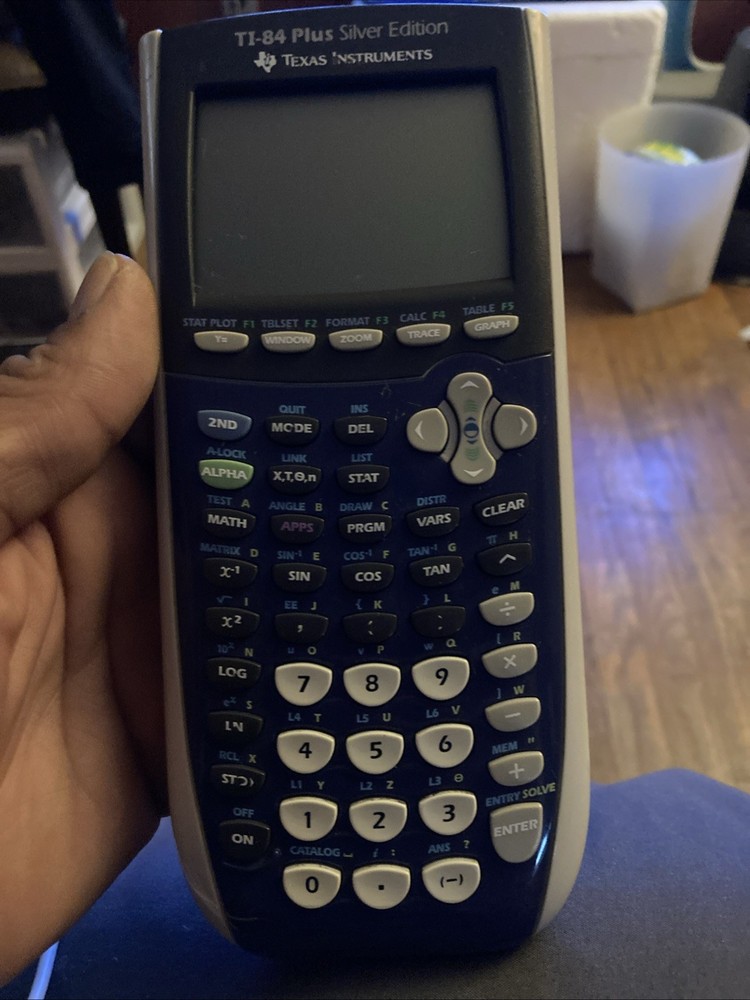 Texas Instruments TI-84 Plus Graphing Calculator - Silver