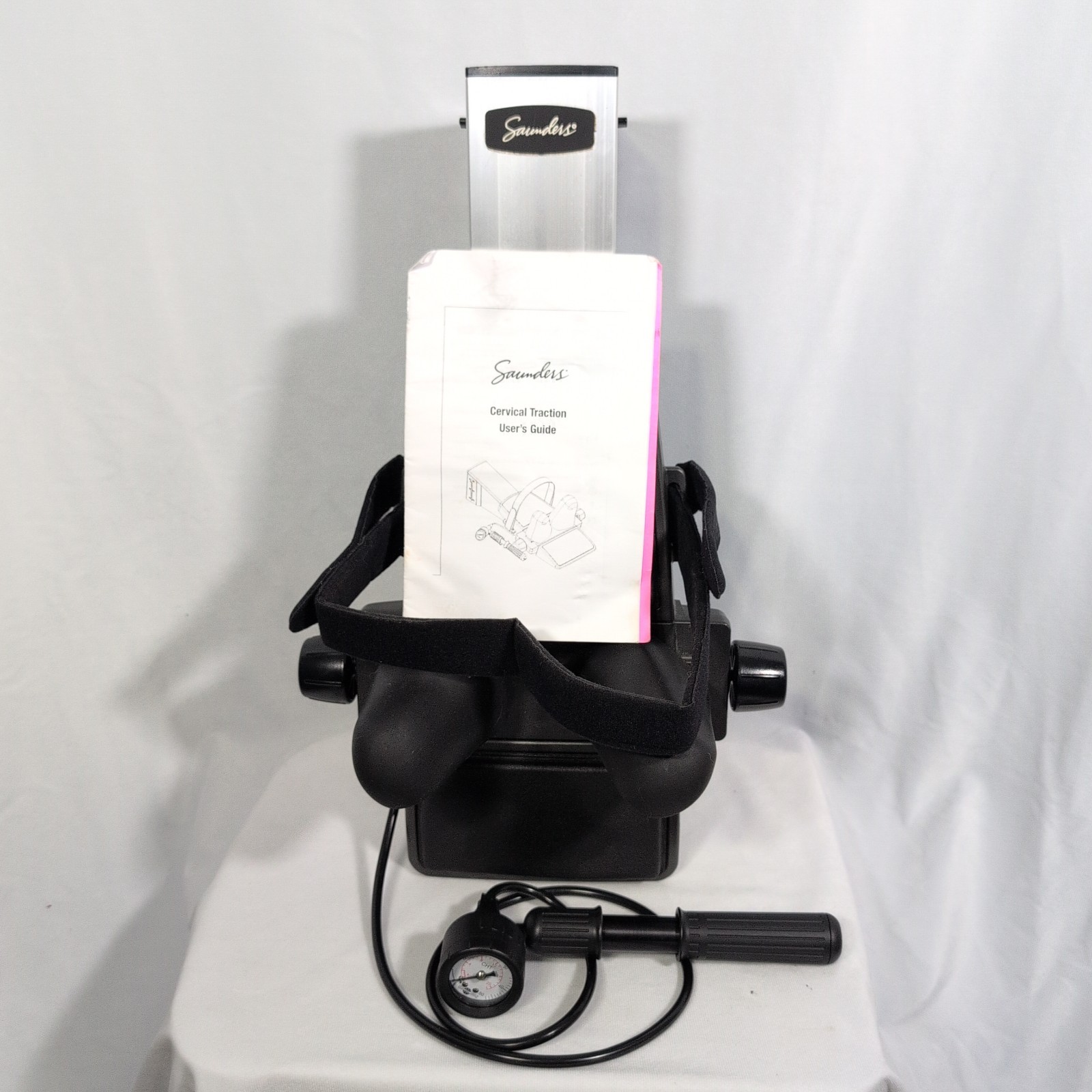 Saunder Cervical Traction Device w/Carrying Case & User Manual