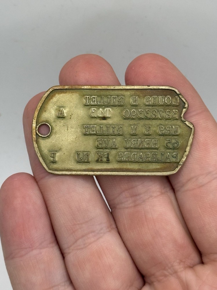 WWII NOK Dog Tag