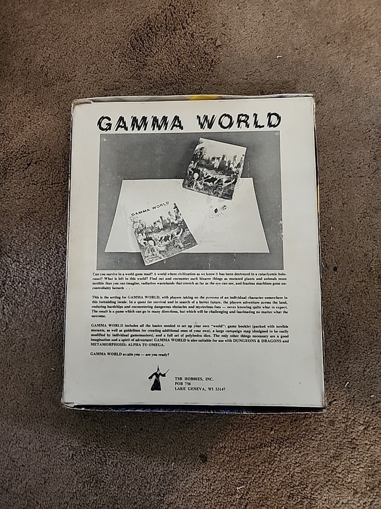 Gamma World TSR
